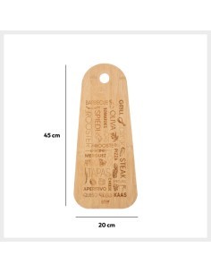TAGLIERE 134514A BAMBOO 45X19CM su TreG Ingrosso