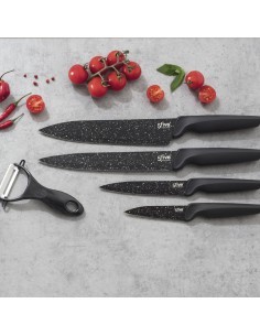 SET 5 COLTELLI 151268 ACCIAIO su TreG Ingrosso