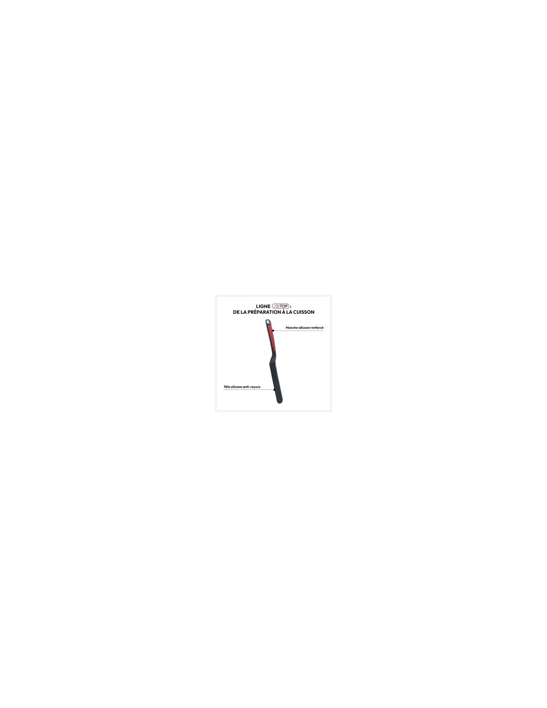 SPATOLA 151376 RICURVA SILICONE su TreG Ingrosso