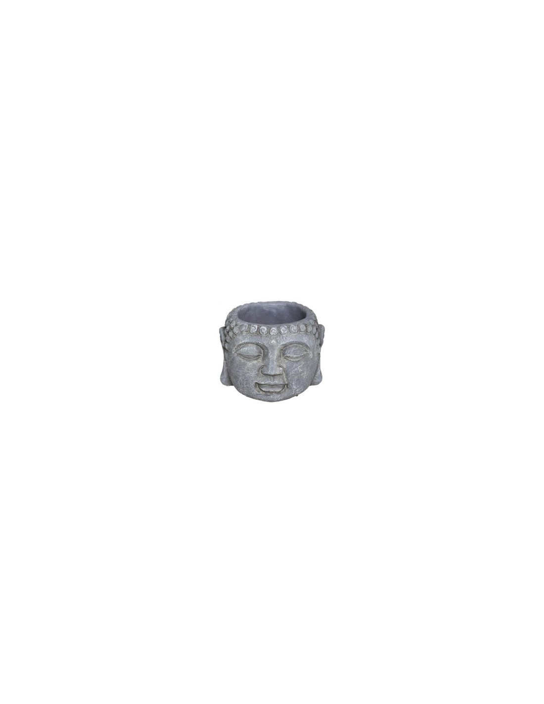 CACHEPOT 168503A BUDDHA CEMENTO 9CM ASS su TreG Ingrosso