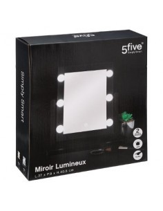 SPECCHIO 161057 37X40,5CM CON LUCI su TreG Ingrosso