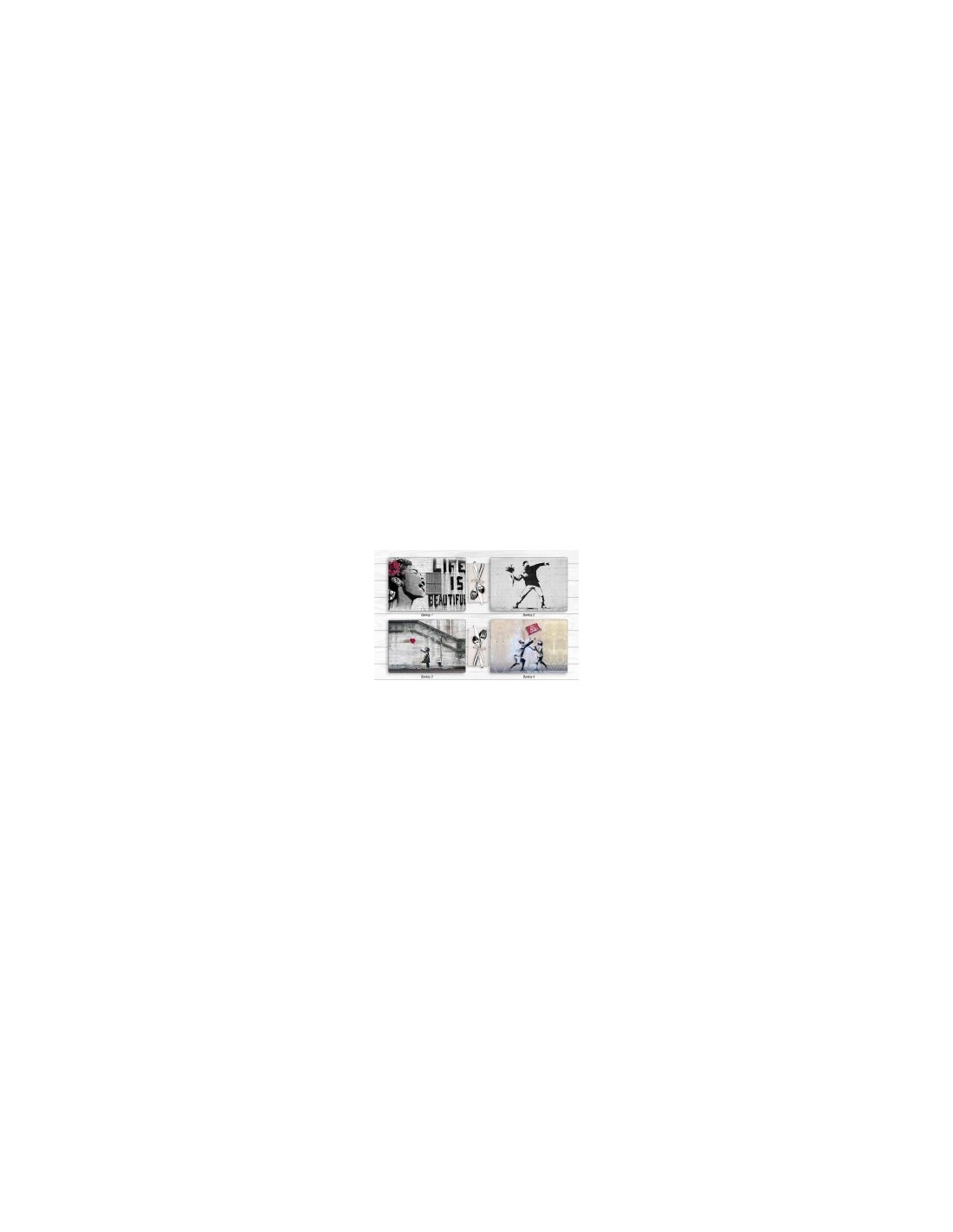 TOVAGLIETTA 76670 31X45 BANSKY su TreG Ingrosso