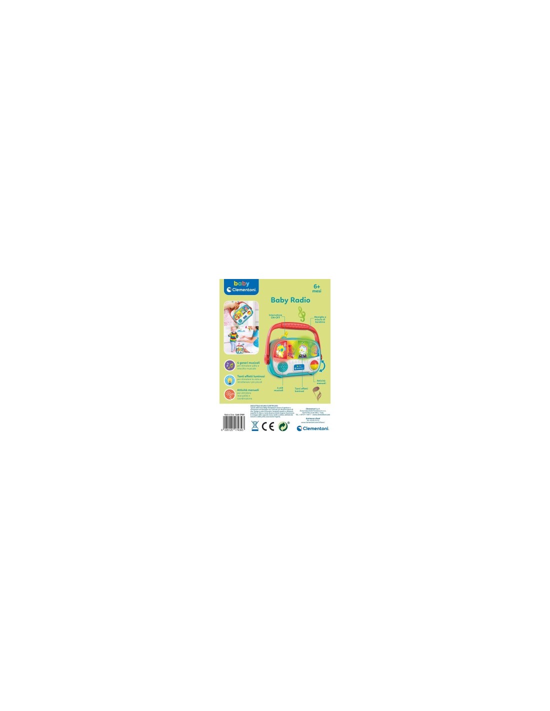 BABY 17439 RADIO LUCI&SUONI su TreG Ingrosso