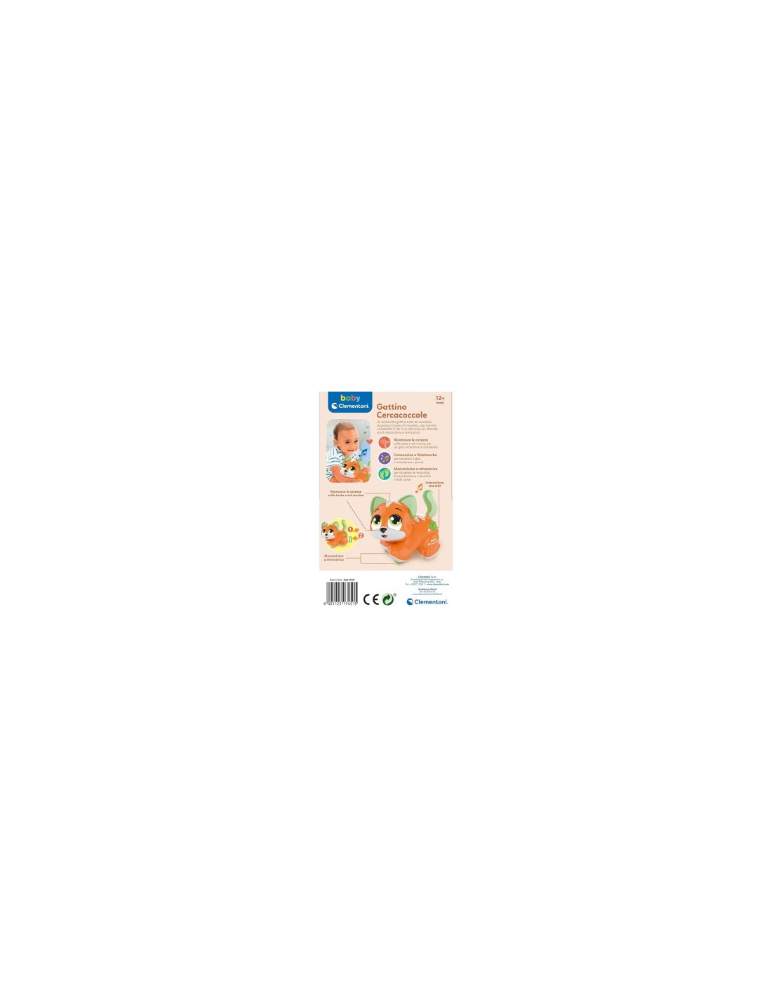 BABY 17451 GATTINO CERCACOCCOLE su TreG Ingrosso