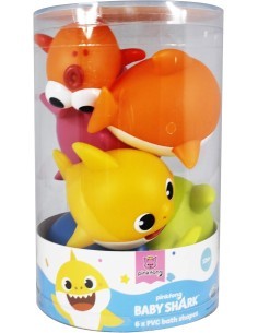 BABY SHARK 48821 BARATTOLO CON 6 PERSONAGGI su TreG Ingrosso
