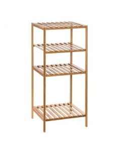 SCAFFALE 3 RIPIANI IN BAMBOO 35 X 32 X 77 CM su TreG Ingrosso