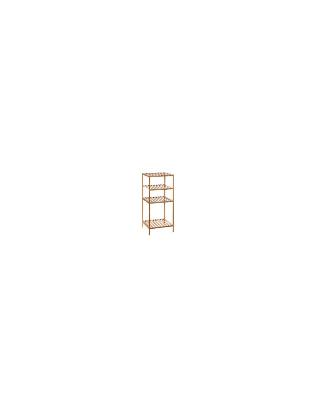 SCAFFALE 3 RIPIANI IN BAMBOO 35 X 32 X 77 CM su TreG Ingrosso