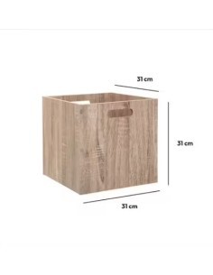 5FIVE BOX PORTAOGGETTI IN LEGNO 31 X 31 CM su TreG Ingrosso