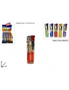ACCENDINO 265489 TRASPARENTE CON GAS su TreG Ingrosso
