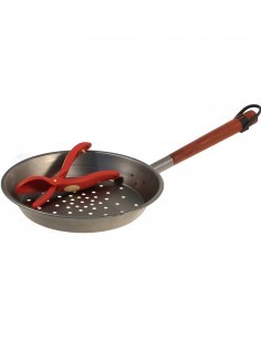 PADELLA CALDARROSTIERA CON TAGLIACASTAGNE 26 CM SNIPS su TreG Ingrosso