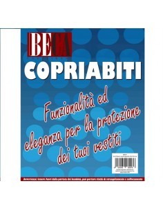 SET 2 BUSTE COPRI CAPPOTTI 08947 65X140CM BECA su TreG Ingrosso