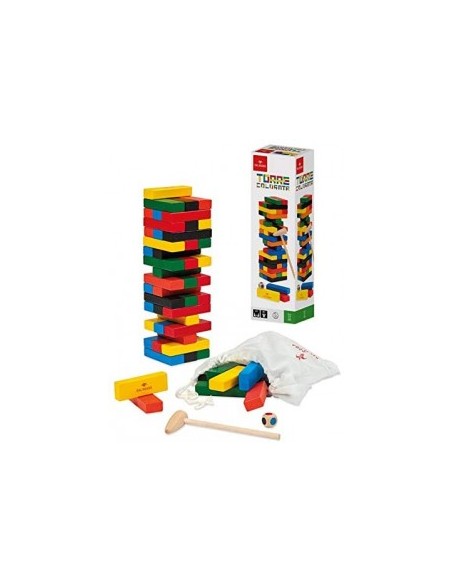 GIOCO 053976 TORRE COLORATA su TreG Ingrosso