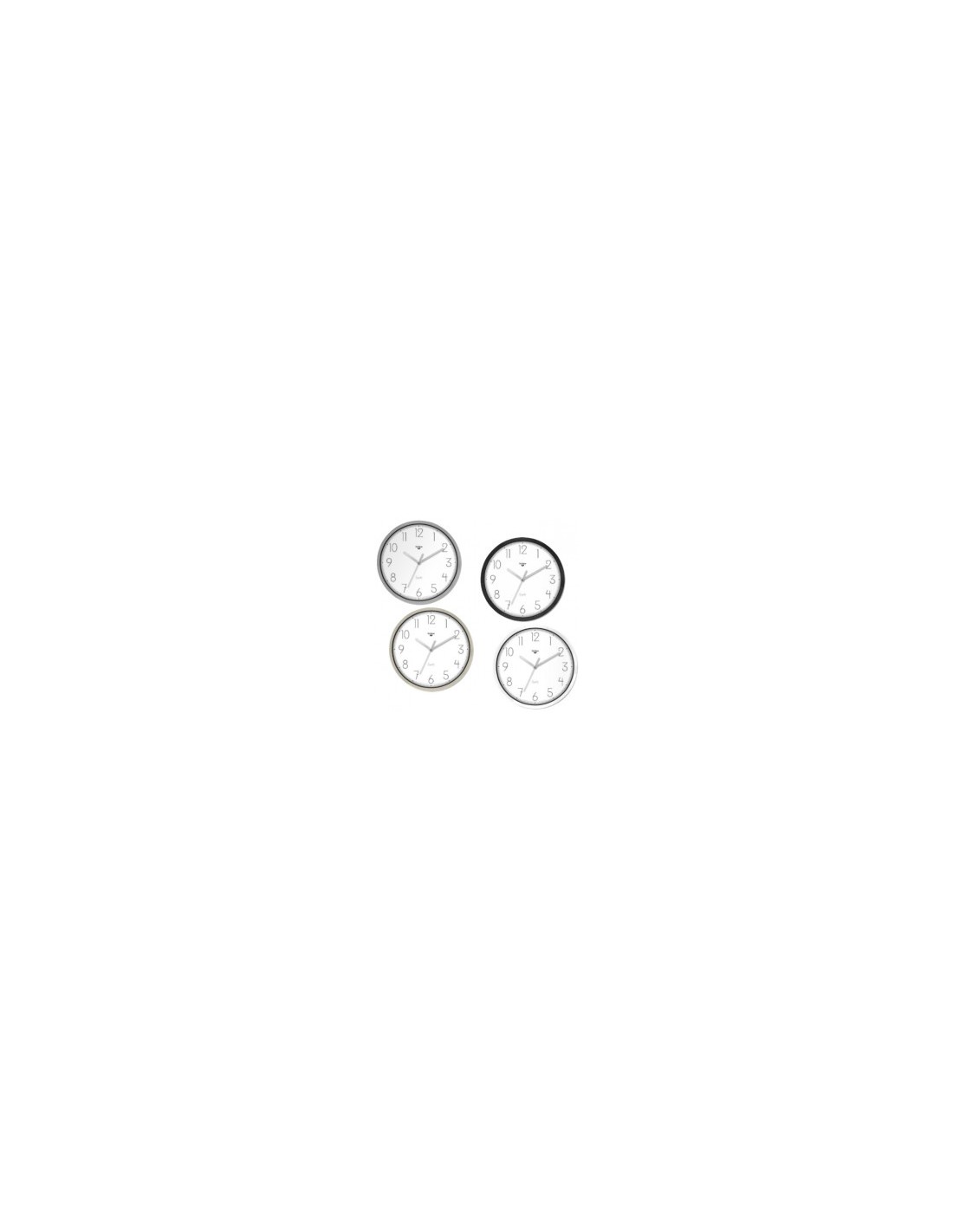 OROLOGIO PARETE D33 BIANCO COLORI ASS su TreG Ingrosso