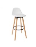 SGABELLO BAR MAXON 93CM BIANCO su TreG Ingrosso