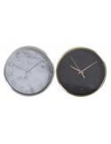 OROLOGIO PARETE D25CM CRISTALLO/ALLUMINIO su TreG Ingrosso