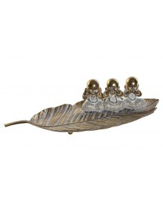 VASSOIO 45X22X11CM RESINA/METALLO su TreG Ingrosso