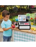 Little Tikes Registratore di Cassa Automatico, Interattivo, Suoni Realistici, Fai-da-te,Pagamento Bancomat e Banconote