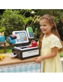 Little Tikes Registratore di Cassa Automatico, Interattivo, Suoni Realistici, Fai-da-te,Pagamento Bancomat e Banconote