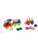 FATTO DI LEGNO 40424 TRENINO PUZZLE su TreG Ingrosso