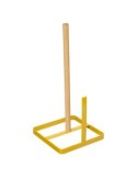 PORTAROTOLO GIALLO 30CM METALLO/LEGNO su TreG Ingrosso