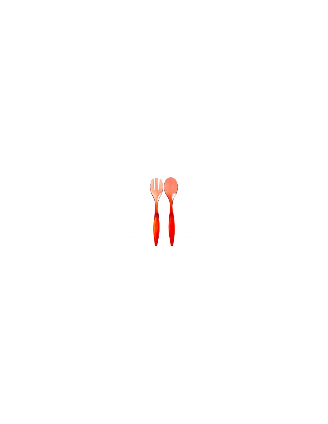 POSATE INSALATA ROSSO su TreG Ingrosso