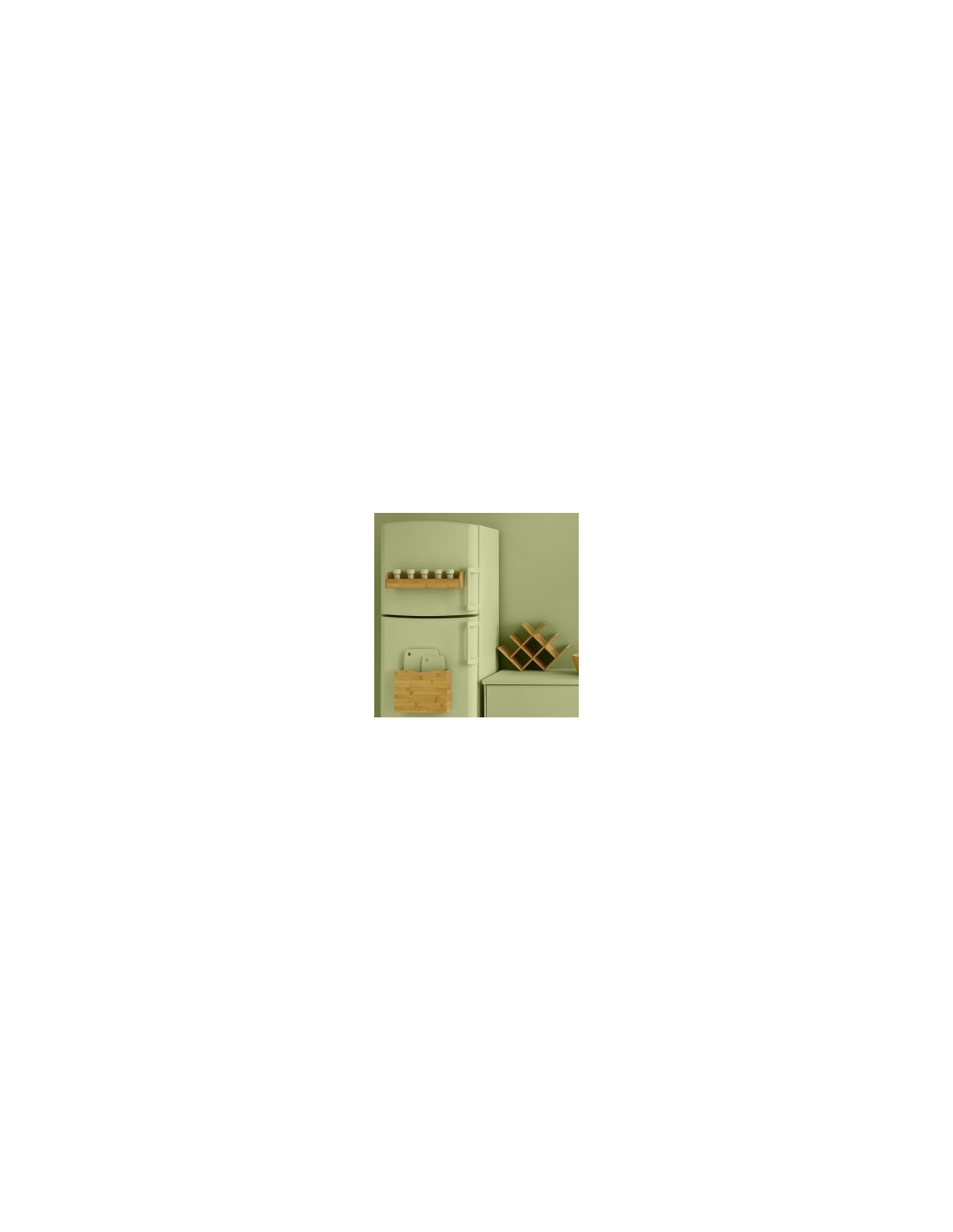 PORTABOTTIGLIE 8 POSTI BAMBOO su TreG Ingrosso