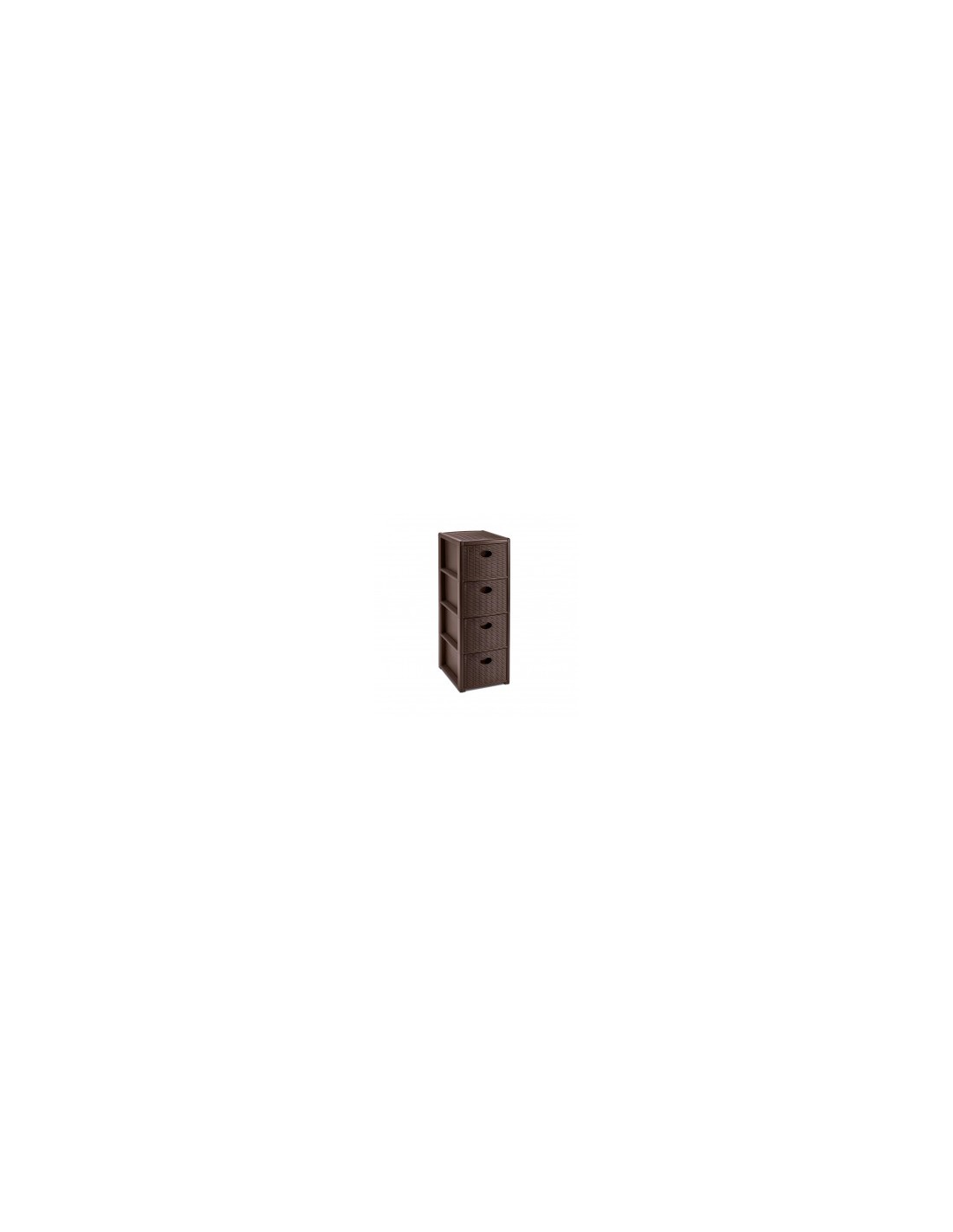 CASSETTIERA ELEGANCE SLIM 4C MOKA su TreG Ingrosso