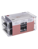 PORTAGIOIE TRASPARENTE 2 CASSETTI 19X9X12CM su TreG Ingrosso
