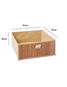 PORTAOGGETTI 31X15CM BAMBOO NATURALE su TreG Ingrosso