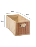 PORTAOGGETTI 15X31CM BAMBOO NATURALE su TreG Ingrosso