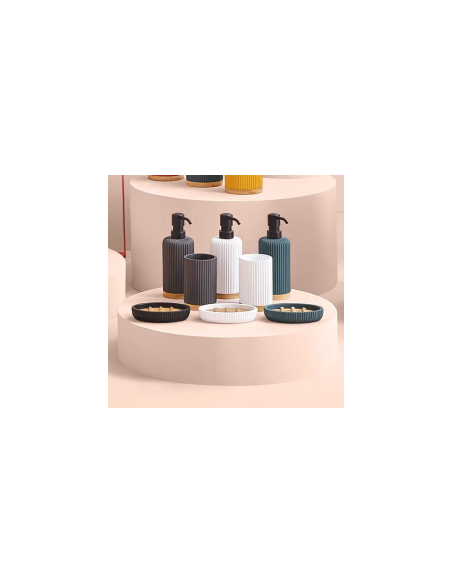 DISPENSER SAPONE 20CM PETROLIO su TreG Ingrosso