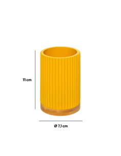 PORTASPAZZOLINI 11CM GIALLO su TreG Ingrosso