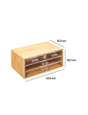 PORTAGIOIE 4 CASSETTI 23X11X15CM su TreG Ingrosso