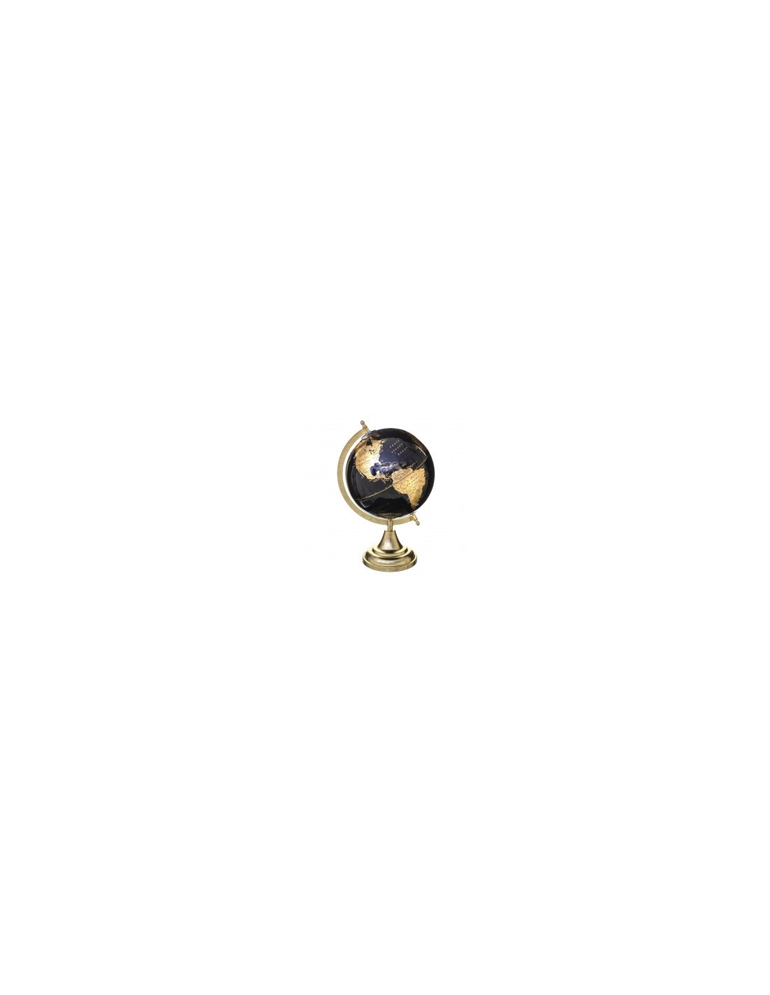 MAPPAMONDO NERO/ORO 33CM su TreG Ingrosso