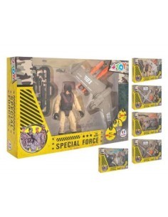 PLAYSET 40446 MILITARE MEZZI C/ACCESSORI su TreG Ingrosso