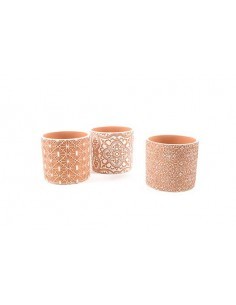 VASO COCCIO 14X13CM DISEGNI ASSORTITI su TreG Ingrosso