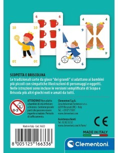 GIOCO CARTE 16633 SCOPETTA BRISCOLINA su TreG Ingrosso