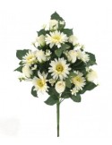 PALMA 5653 GERBERA CAPULLOS CREMA su TreG Ingrosso