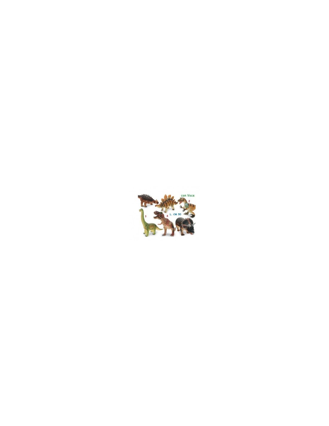 GEO NATURE 65088 DINOSAURO 50CM ASSORTITO su TreG Ingrosso