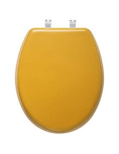 SEDILE WC LEGNO C/COP GIALLO 36X47CM su TreG Ingrosso
