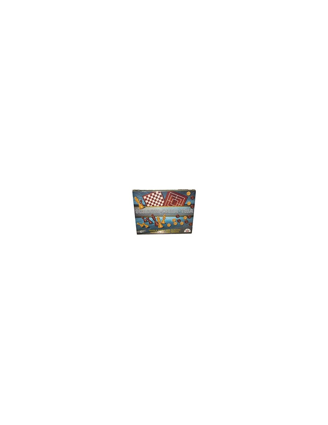 87 GIOCO SCACCHI DAMA TRIA su TreG Ingrosso