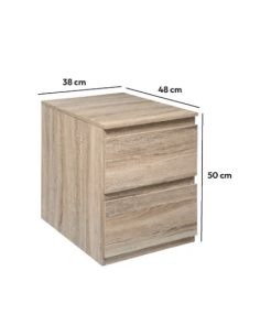 CASSETTIERA 2 CASSETTI 38X48X50CM su TreG Ingrosso