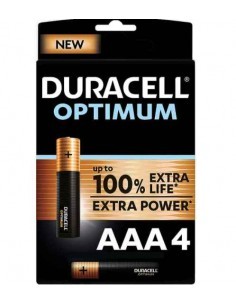 DURACELL OPTIMUM BL 4 PILE AAA su TreG Ingrosso