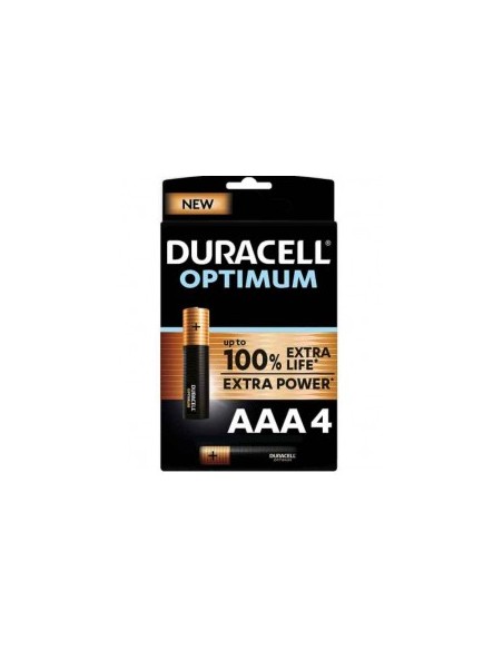 DURACELL OPTIMUM BL 4 PILE AAA su TreG Ingrosso