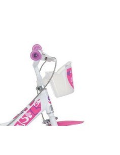 BICI 14 LITTLE HEART BIANCO/ROSA su TreG Ingrosso