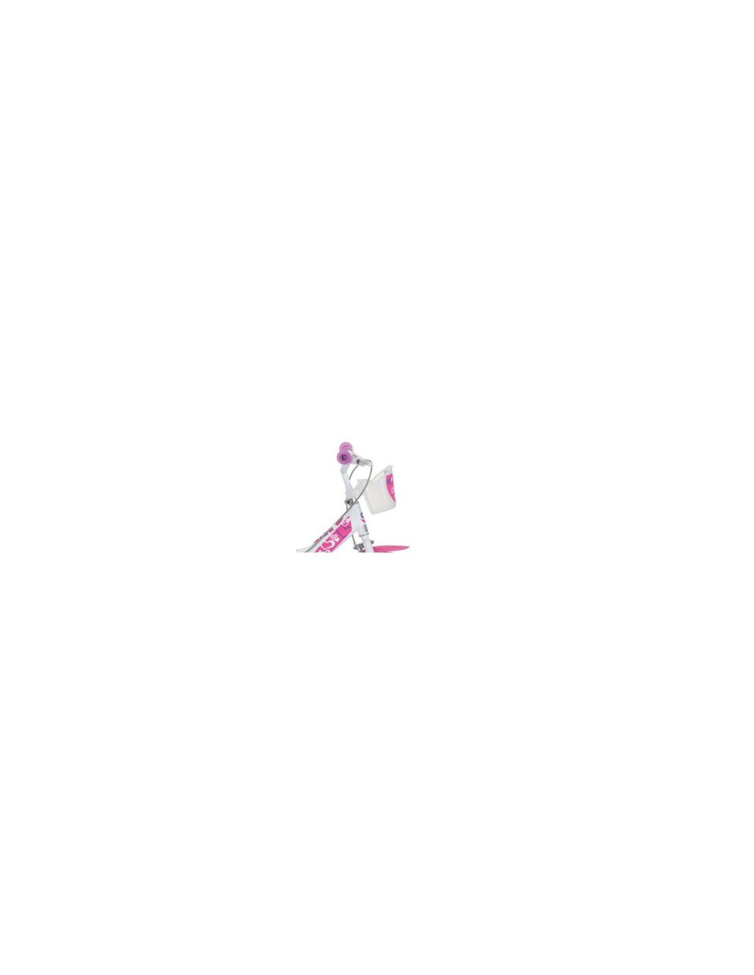 BICI 14 LITTLE HEART BIANCO/ROSA su TreG Ingrosso