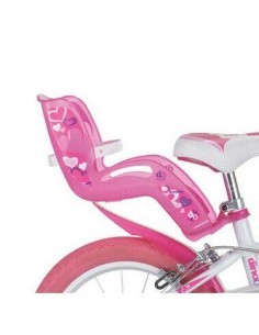 BICI 14 LITTLE HEART BIANCO/ROSA su TreG Ingrosso