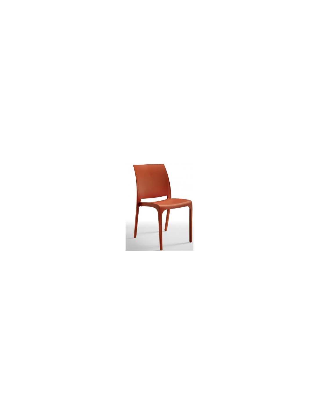 SEDIA VOLGA ROSSO MATTONE su TreG Ingrosso