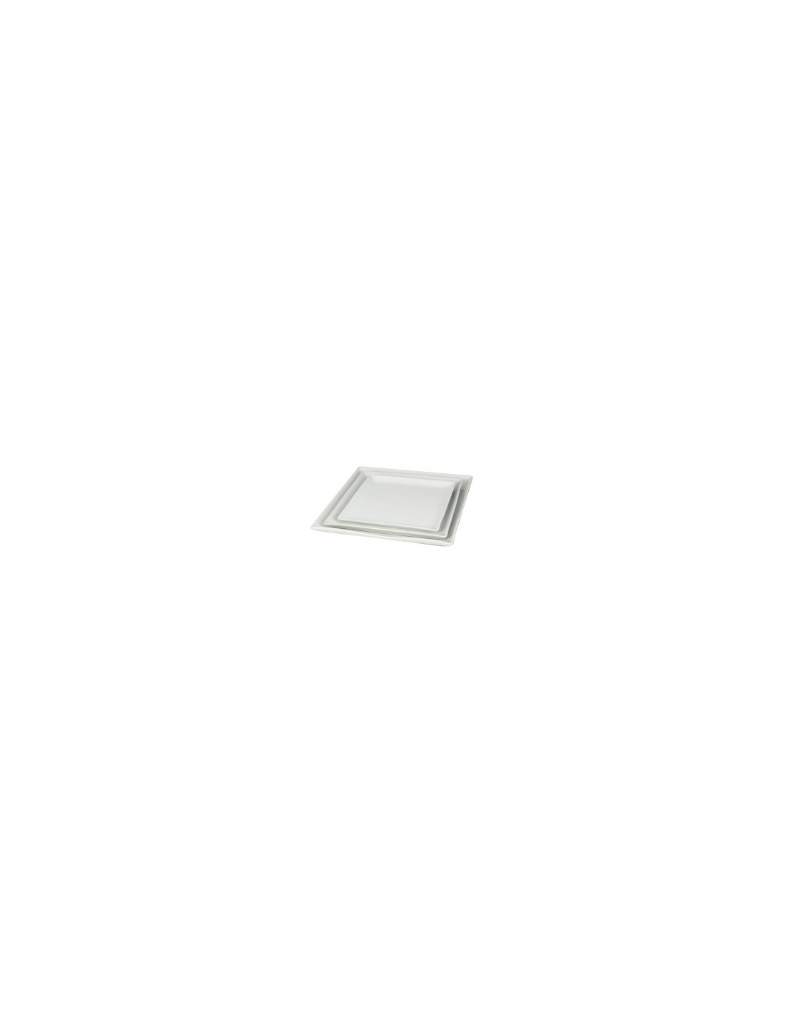 KENT PIATTO QUADRO 25X25CM 23969 su TreG Ingrosso