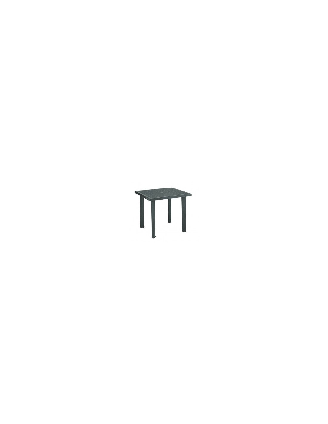 TAVOLO FIOCCO ANTRACITE 80X75X72CM su TreG Ingrosso